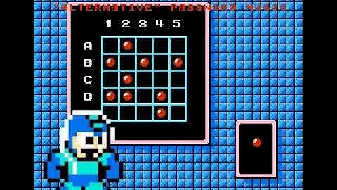 MegaMan 2: "alternative" password music