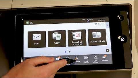 How to Print the Network Information Page on Your Sharp MFP