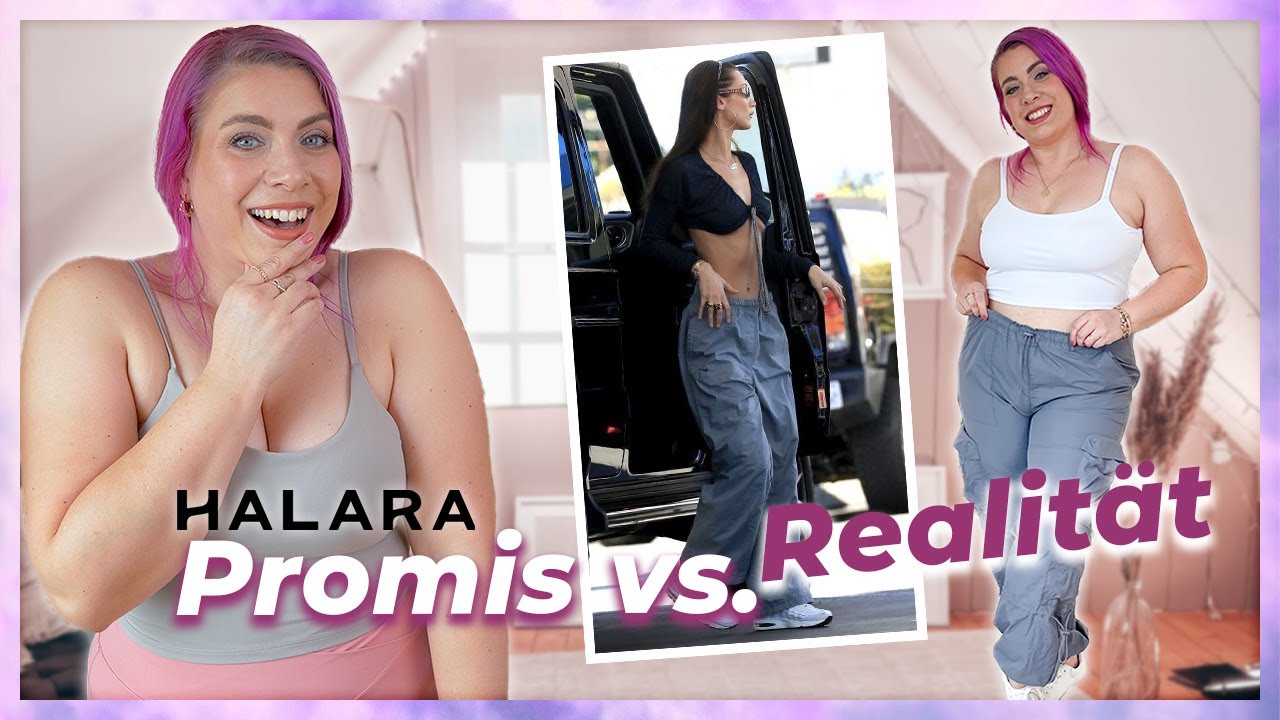 Welche ist die beste HALARA JOGGER!? 🙈 Werbung vs. Realität Try On 