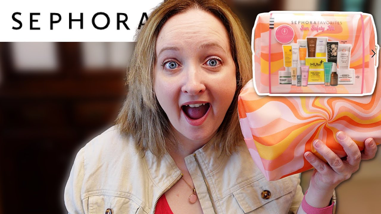 here's what you get...Sephora Sun Safety Kit 2023