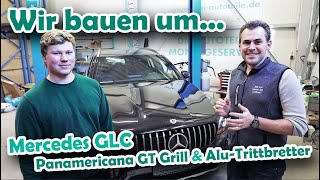 Montageanleitung - Panamericana GT Grill und Trittbretter Umbau - Mercedes GLC - DM Autoteile