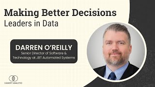 Beyond Big Data - Darren O’Reilly - Making Better Decisions - Episode # 005