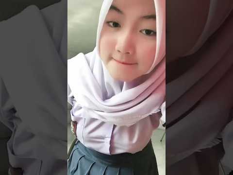 🔴cewe SMA emng no Counter.   #pelajar #cantik #hijab #sekolah #shorts