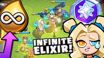 INFINITE ELIXIR in MERGE TACTICS is WILD