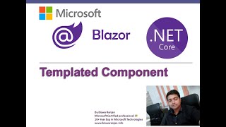 Famous Templated Component in Blazor C# .Net Core(3.1) Session-18 Wealth