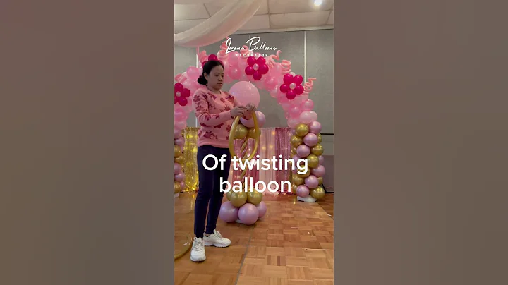 How to make column balloon #ytshort #shorts #howto #balloondecorationideas #balloonarrangement