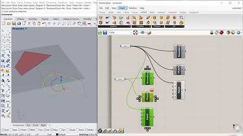 Grasshopper Tutorial: Basic Surfaces