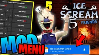 Ice Cream Man 5 Mod Menu | How to download Ice Cream Man Outwitt Mods Resimi