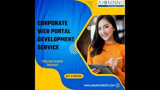 Corporate web portal development Services