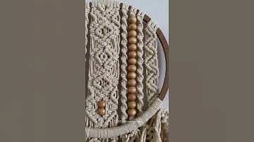 DIY MACRAME MANDALA WALL HANGİNG | #macrame #macrameknots #macrametutorial #diy #bohodecor