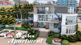 : BASE GAME Los Angeles Modern Apartment FOR RENT [NOCC] [STOP MOTION] [BASE GAME]THE SIMS4