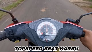 Gas Mentok! Segini Top Speed Honda Beat Karburator
