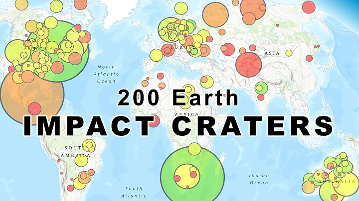 200 Earth Impact Craters Mapped by Size and Age - DayDayNews