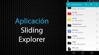 [Aplicación] Sliding Explorer (explorador con Material Desing) screenshot 3