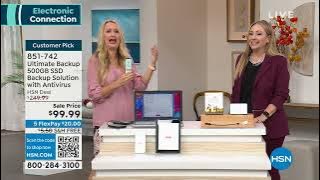 Ultimate Backup 500GB SSD Backup Solution with Antivirus