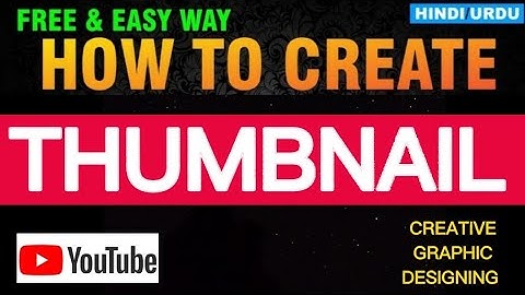 How to Create Thumbnail For YouTube in Coreldraw | Coreldraw Tutorial