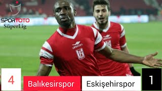 Balıkesirspor 4-1 Eskişehirspor | Maç özeti | @beinsportsturkiye