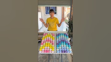 Quick Puzzle, Smart Solutions Color Sorting Balls Game #coloring #colorball #satisfying