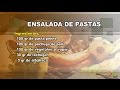 Ensalada de Pastas - Samir Chacón | La Sartén por el Mango