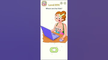 Dop 2 (Delete One Part) Level - 2176 Where are her kids? #shorts #shortsfeed #viralshorts