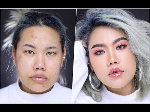 แต่งหน้าปิดสิวให้เนียนกริ๊บ! กับเมคอัพโทนชมพู | Baroctar