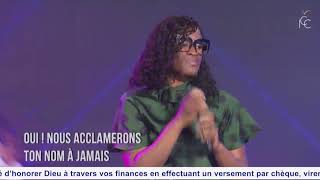 Video thumbnail of "NOUS ÉLEVONS TOUS TA PRÉSENCE We lift our hands in the sanctuary| Impact Gospel Choir-Grâce Makelela"