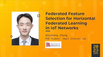 Flower Summit 2023 | Federated Feature Selection for Horizontal Federated Learning in IoT Networks