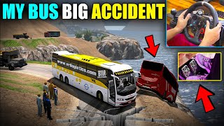 My Volvo Luxury Bus Big Accident On Death Roads On Mountains With Logitech G29