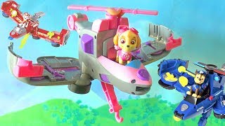 Щенячий Патруль - Щенки Трансформеры - Все серии. Paw Patrol Flip & Fly 2in1 Transforming Vehicle