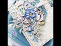 Cards tutorial featuring Watercolor floral collection by Prima marketing