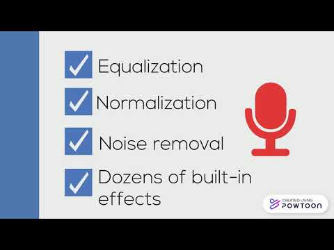 Comparing Audacity and Garageband