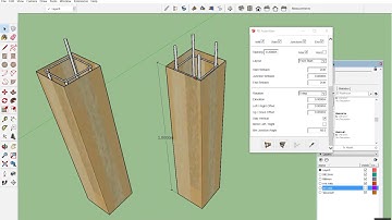 SketchUp+Profile Builder เขียนแบบ3D+ประมาณราคา จ.อยุธยา Day3/3 ตอน 3/3