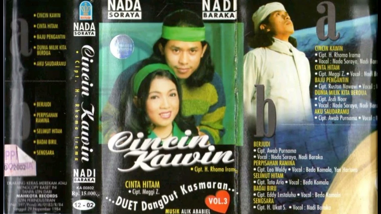 Nada Soraya \u0026 Nadi Baraka - Cincin Kawin (Original Full Album) #mahkotarecord