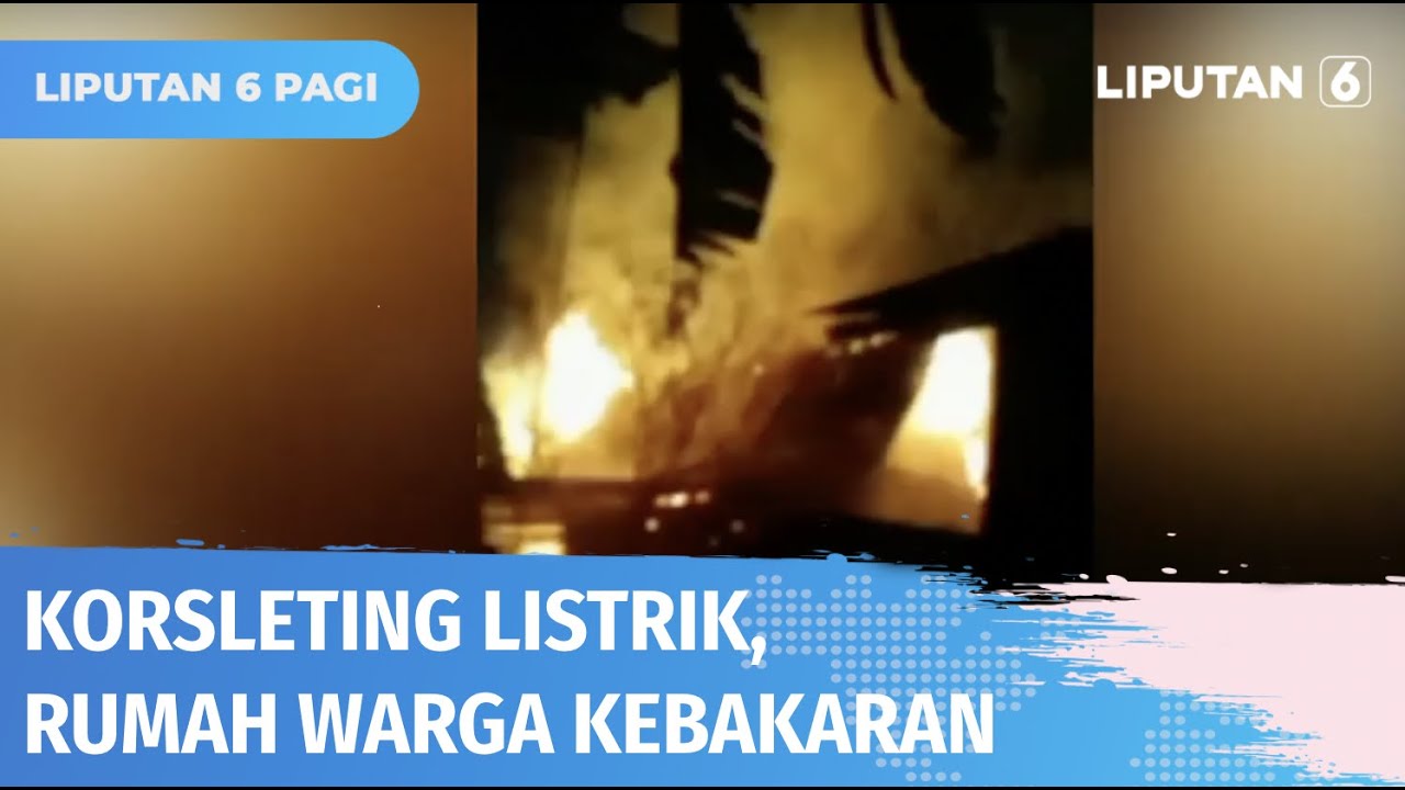 Kebakaran Rumah Warga di Tuban, Dua Unit Damkar Dikerahkan ke Lokasi | Liputan 6