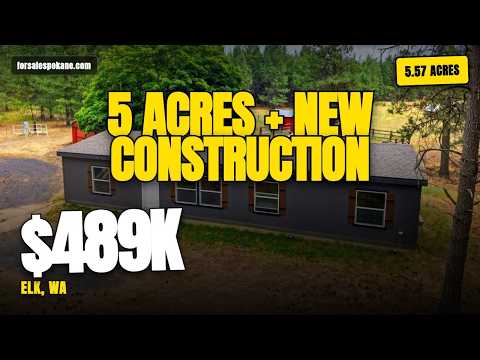11914 E Laurel Rd, Elk, WA home video tour