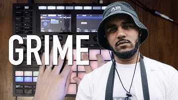 Making a GRIME type beat on the Maschine Mk3!