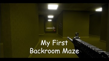 My First Backroom Maze on unreal engine 5
