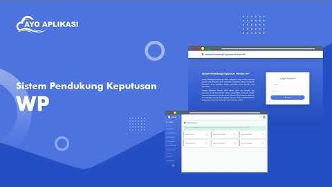 Source Code Aplikasi Sistem Pendukung Keputusan (SPK) Metode WP