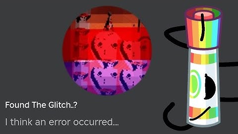 How to get "Found the glitch...?" badge in baldis basics mega rp Remastered