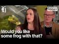 Would you like some frog with that salad? Amphibian found in Woolworths lettuce | Ryan Bridge TODAY