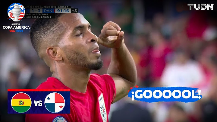 ¡OTRO GOLAZO! Panamá CLASIFICADO | Bolivia 1-3 Panamá | Copa América 2024 - J3 | TUDN