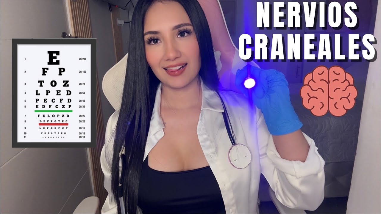 ASMR Examen de NERVIOS CRANEALES 🧠 | ROLEPLAY en Español