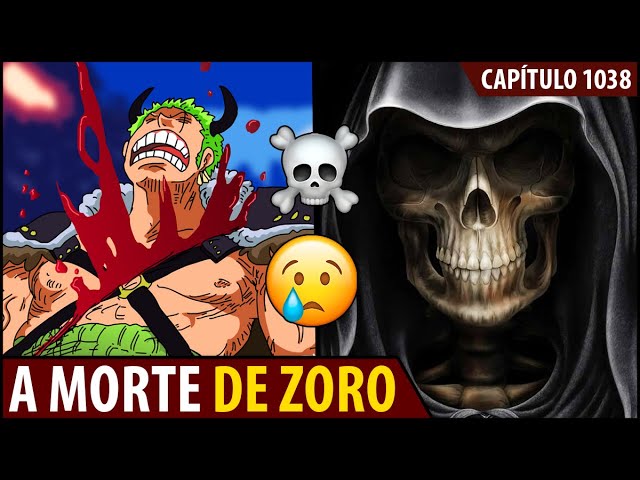 Vazou One Piece 1038 - A Morte de Zoro!? 