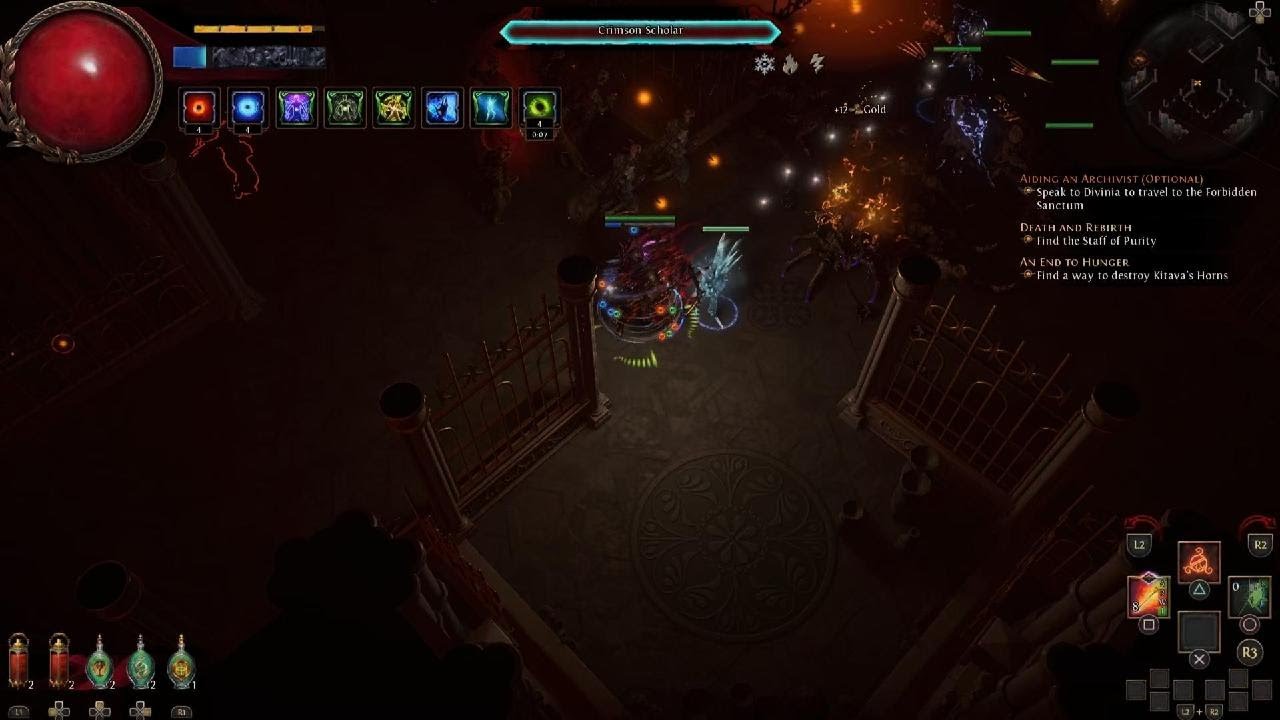 Test act 10 cost 11 chaos 1 ch bow 10 amulet