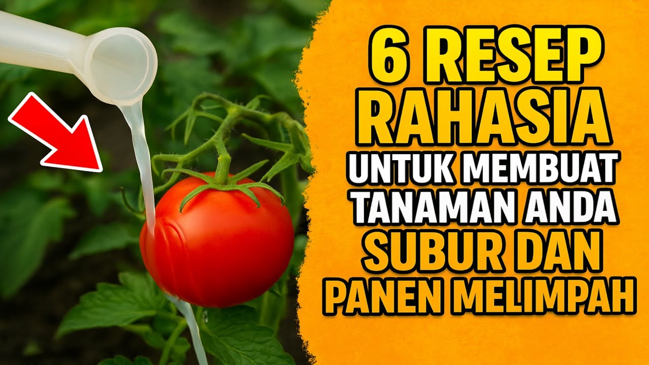 6 Resep Rahasia untuk Membuat Tanaman Anda Subur dan Panen Melimpah. Kenapa Hasil Panen Anda Belum