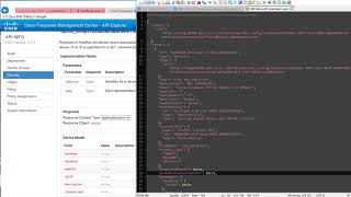 Cisco Firepower Management Center REST API - Updating device configuration