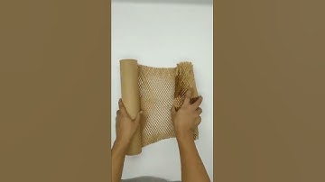 Using process of honeycomb paper