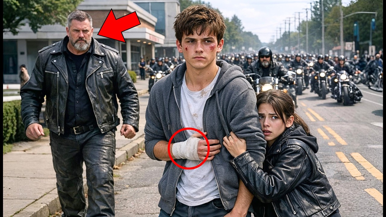 A Boy Was Wounded Protecting a Biker’s Daughter — By Morning, 200 Hells Angels Arrived