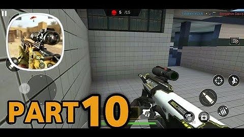 FPS Strike Ops: Modern Arena - Gameplay Walkthrough Part 10 - TickerX (iOS, Android)