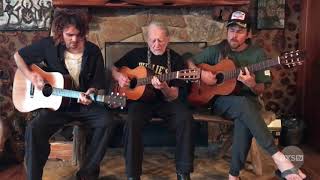 Video thumbnail of "Willie Nelson Lucas Nelson and Micah Nelson I Thought About You, Lord Live Farm Aid at Home 2020"